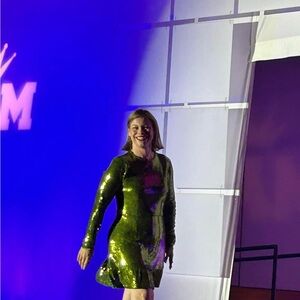 Gorgeous Scoop green sequin dress